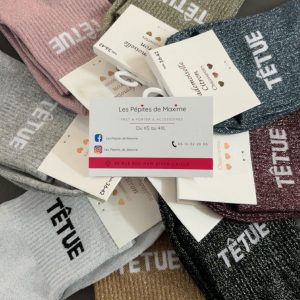 Chaussettes à paillettes Têtue