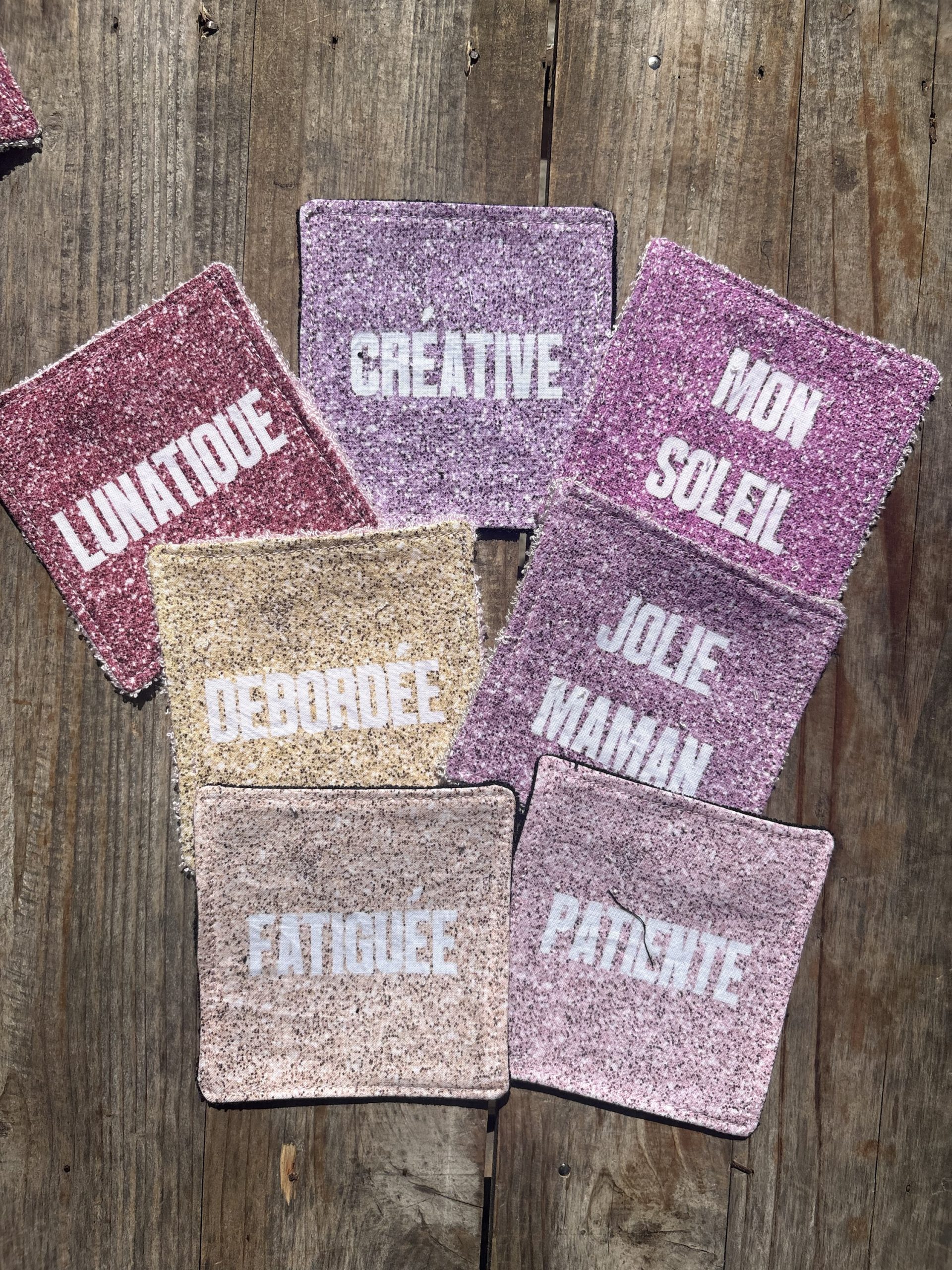 Lot de 7 lingettes démaquillantes